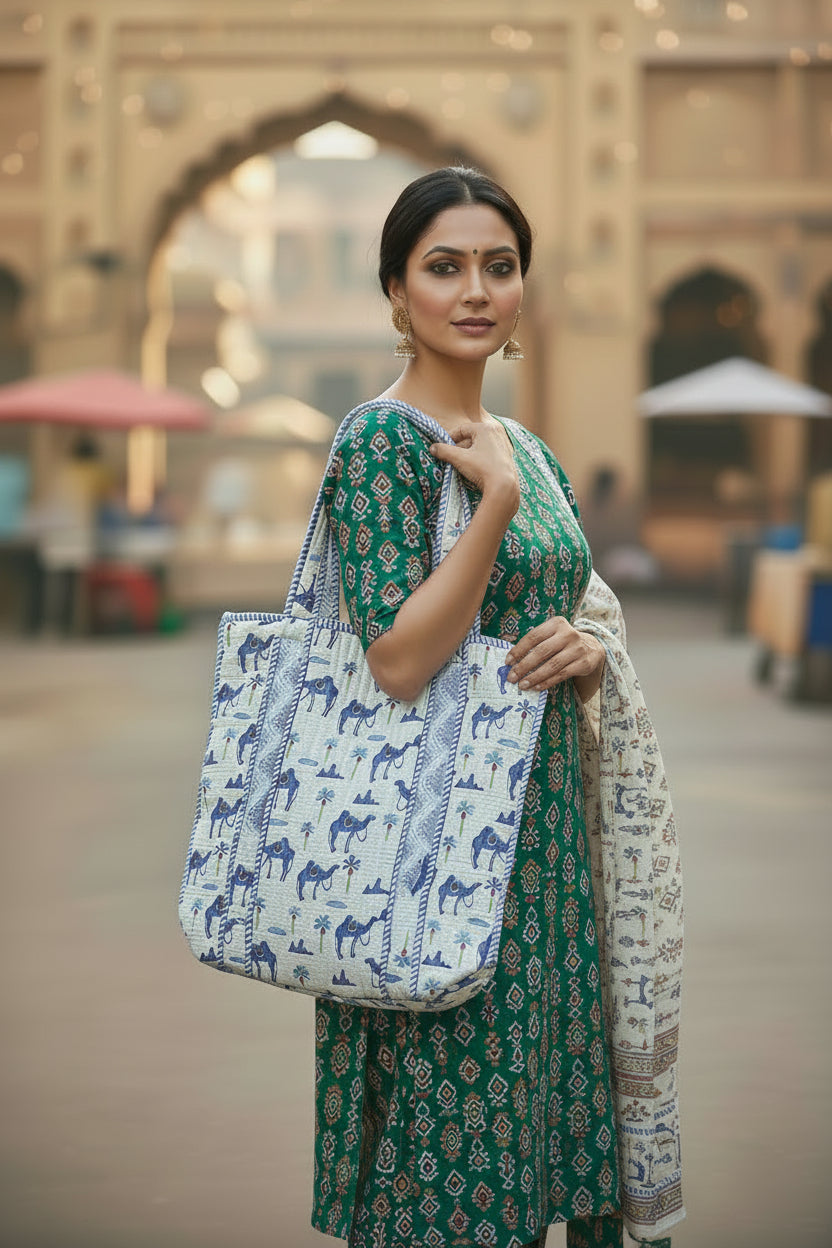 QUILTED TOTES