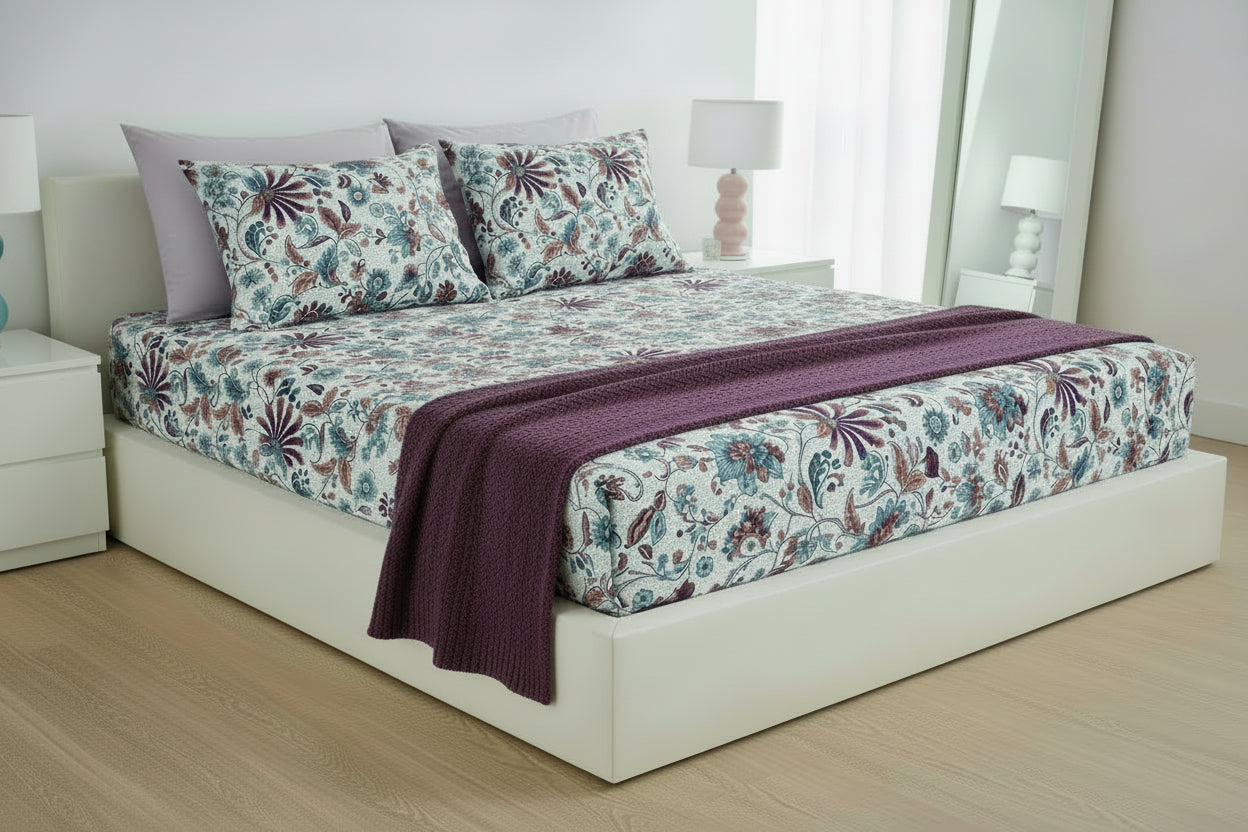 Orchid Mist Bedsheet