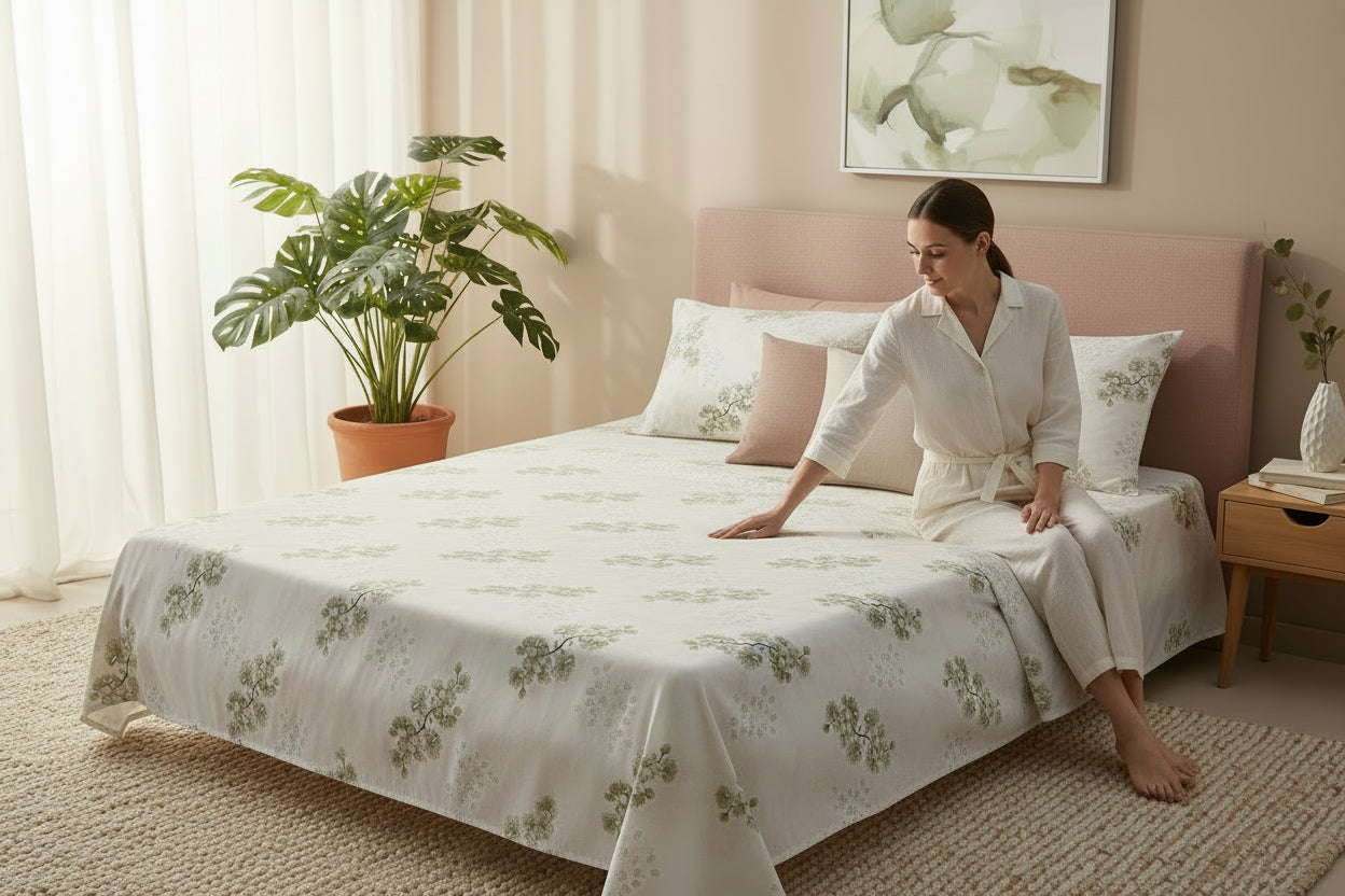 Ivory Grove Bedsheet