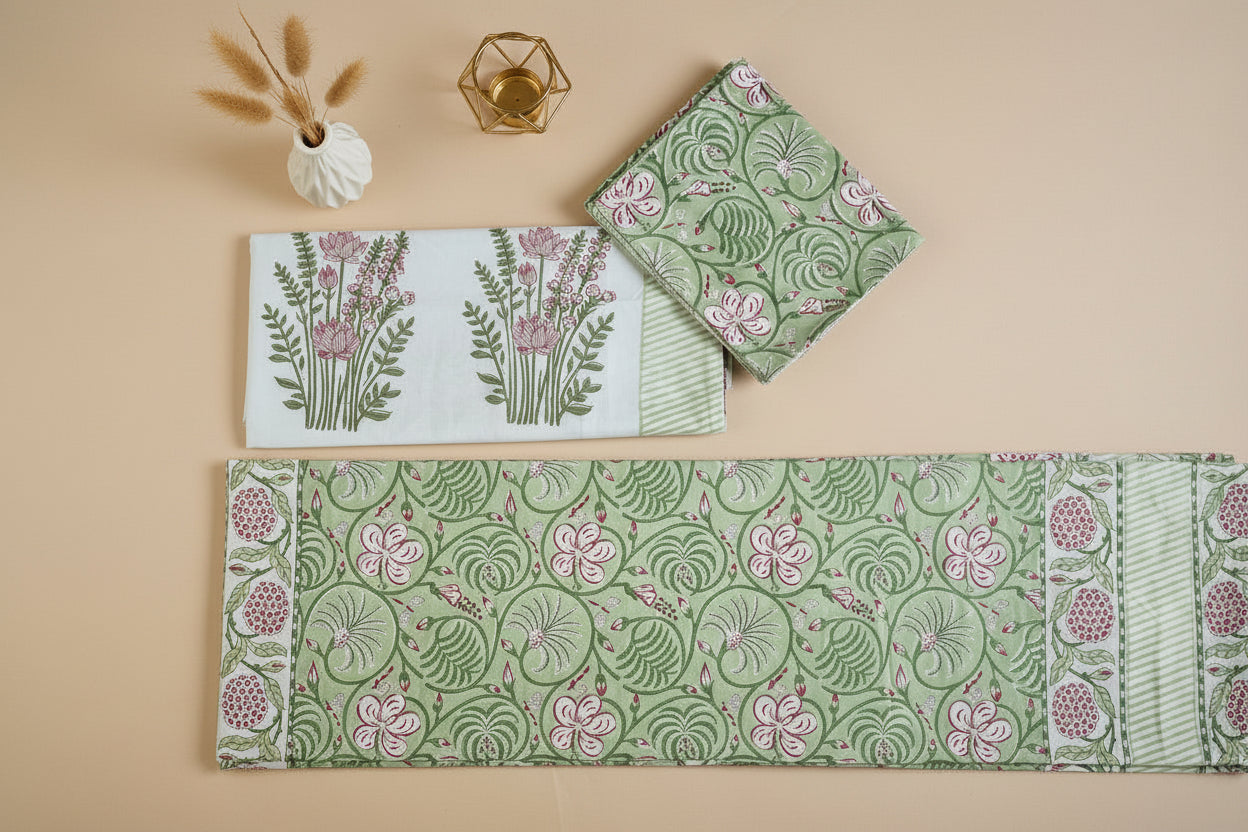 Fern Bloom Bedsheet