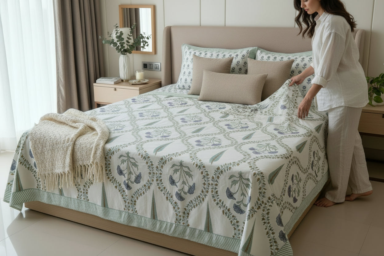 Pearl Aura Bedsheet