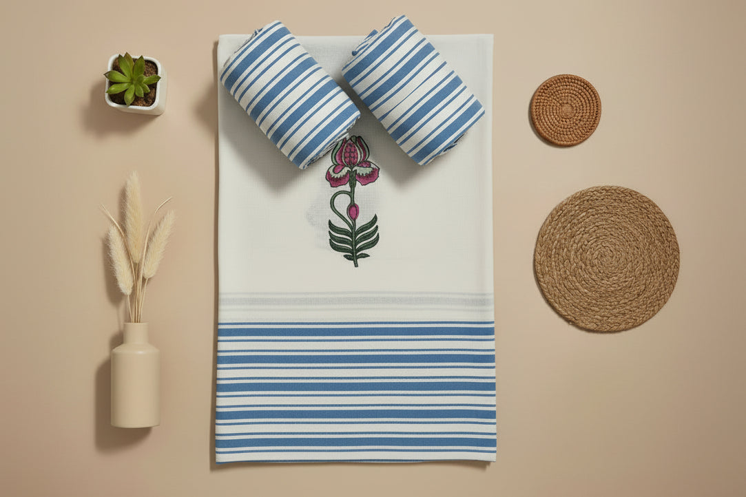 Azure Safari Bedsheet