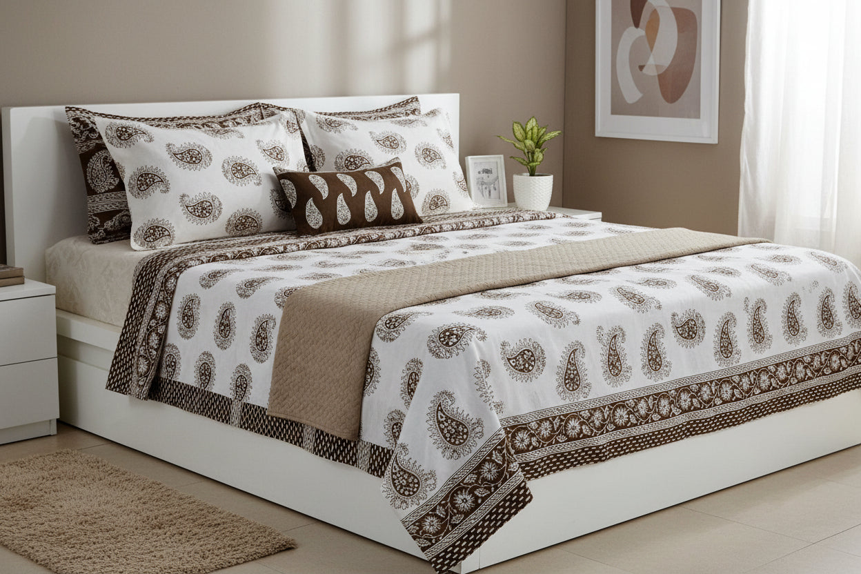 Kairi Buti Bedsheet