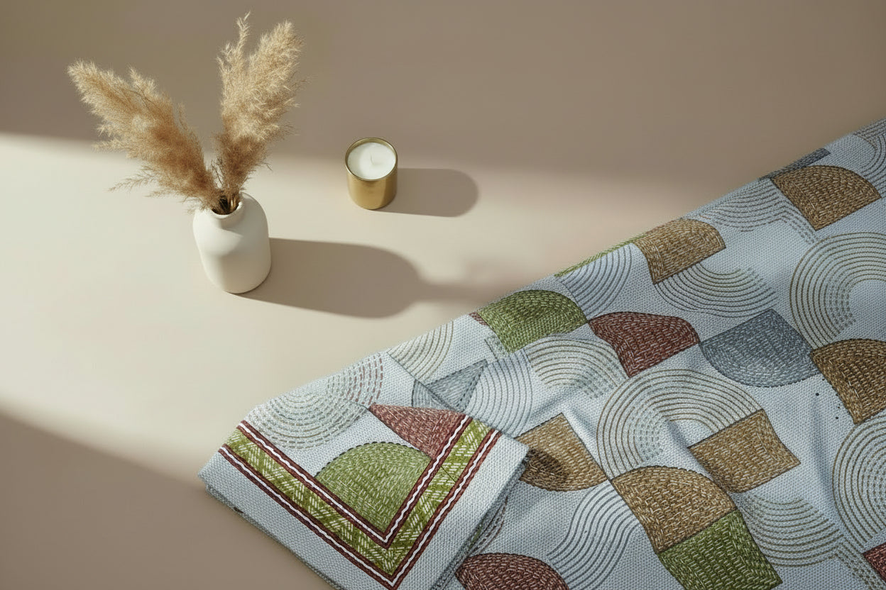 Terra Mosaic Kantha Prints