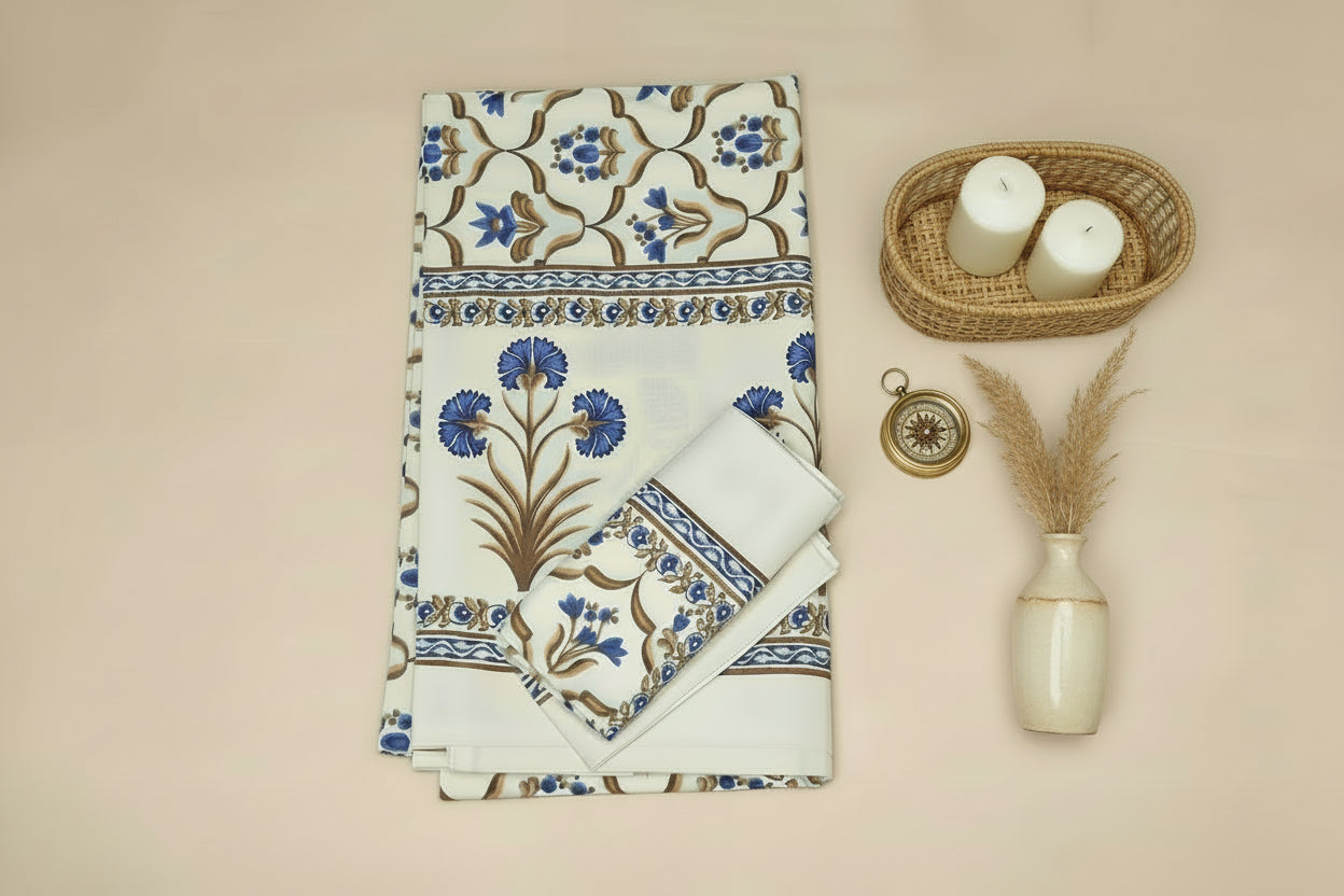 Indigo Heritage Bedsheet