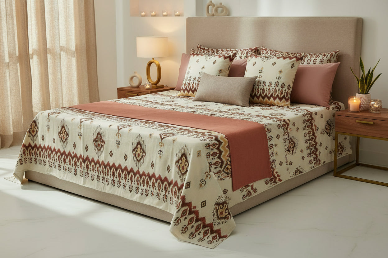 Scarlet Heritage Bedsheet