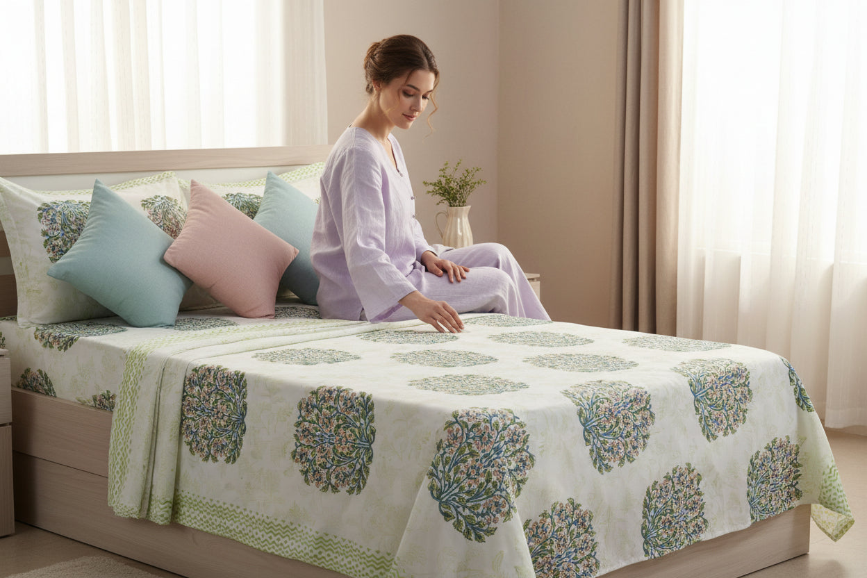 Spring Meadow Bedsheet