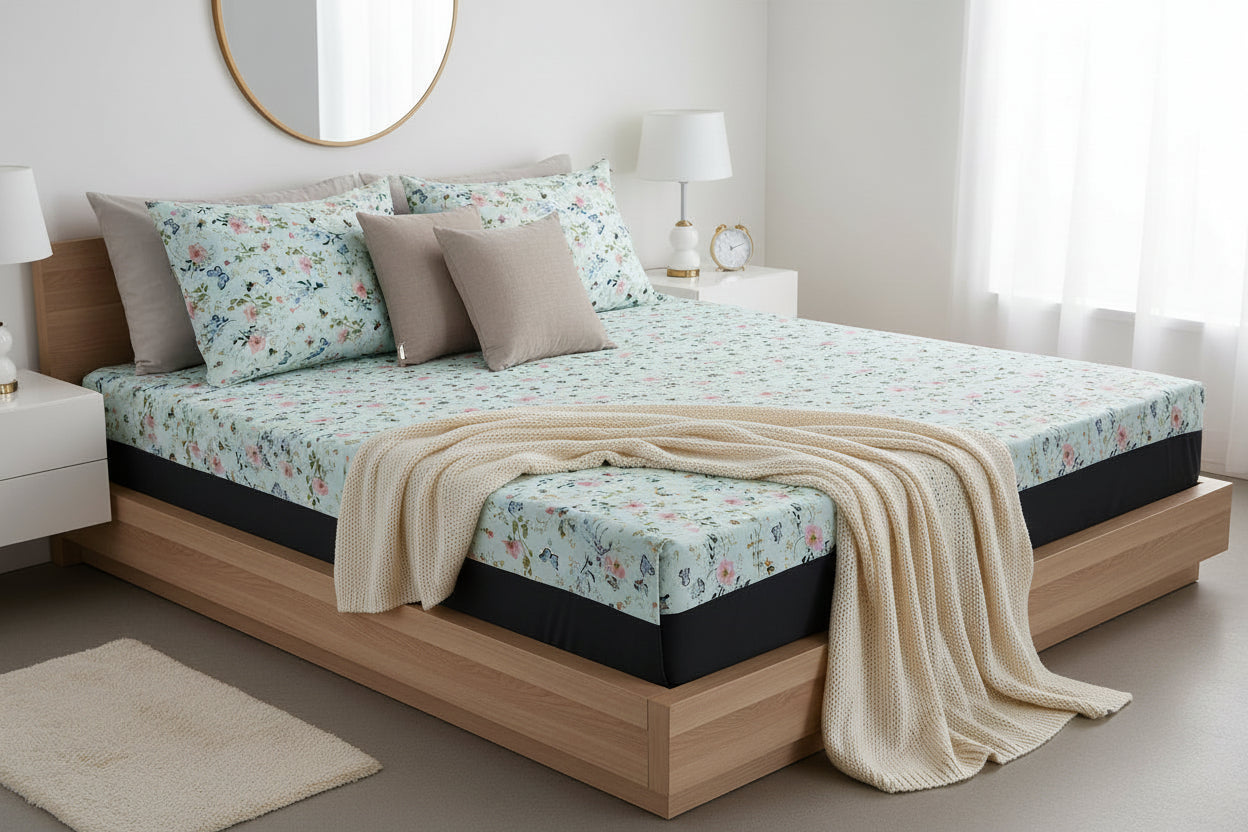 Soft Petals Bedsheet