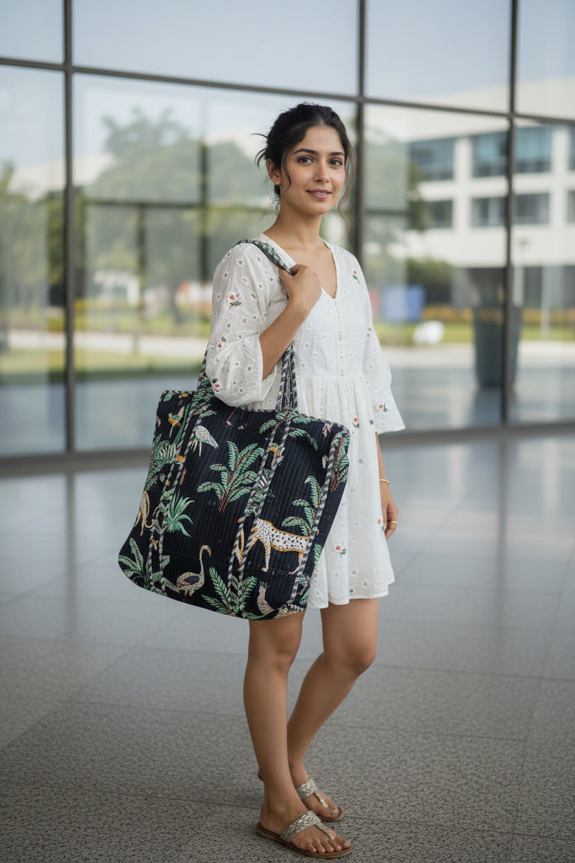 QUILTED TOTES