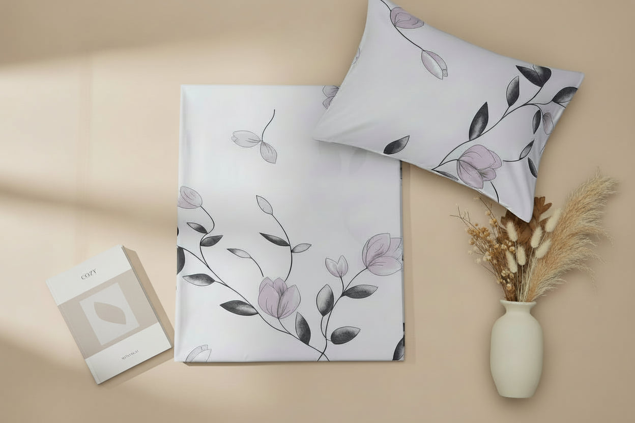 Lilac Veil Bedsheet