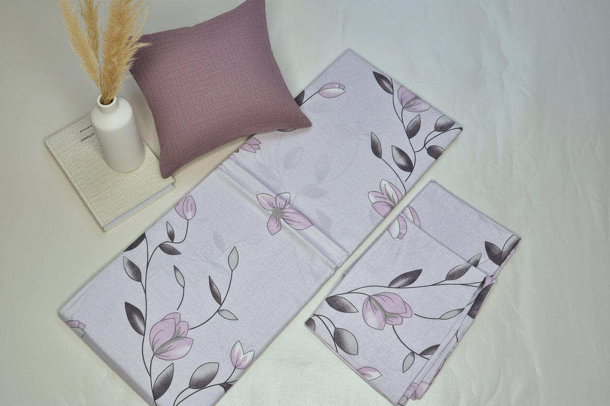 Lilac Veil Bedsheet