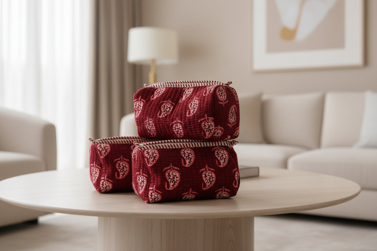 TRAVEL POUCHES