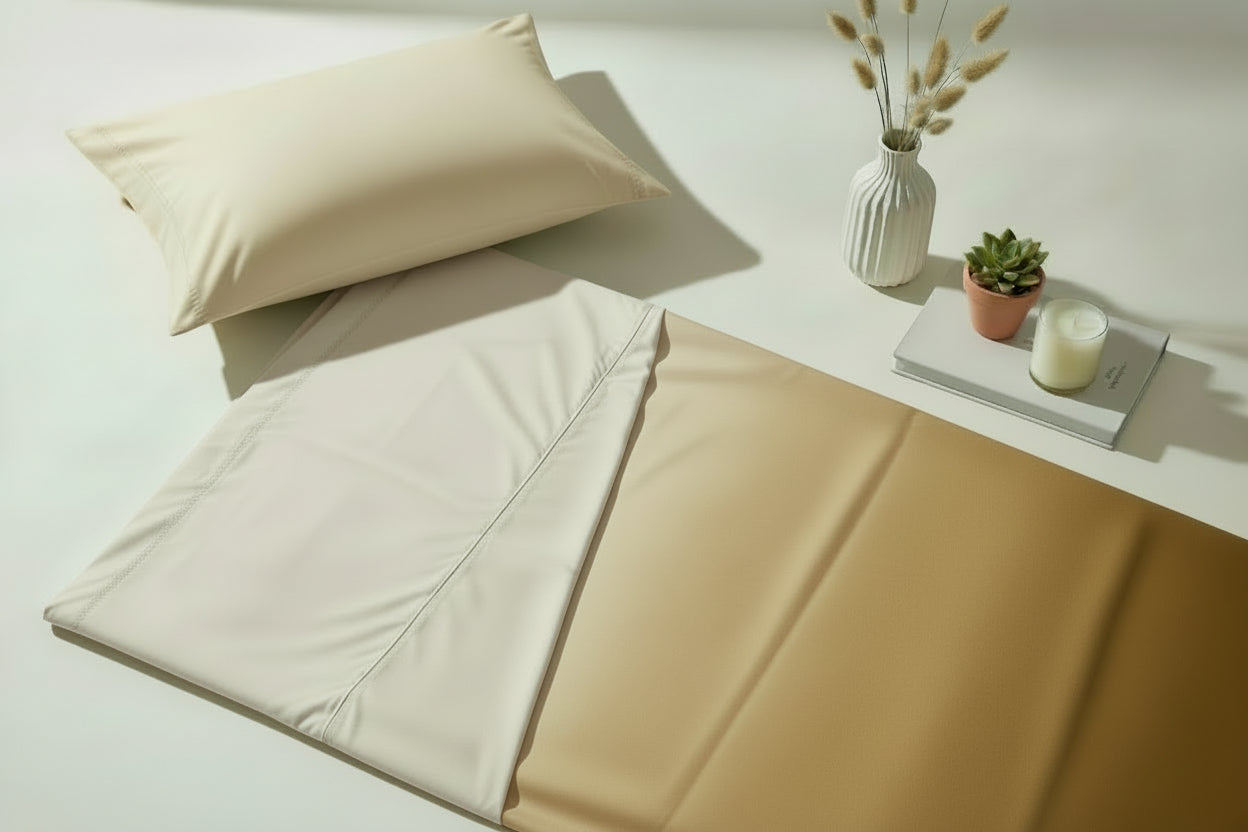 Golden Haze Ombre Bedsheet